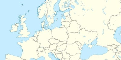 Kat jeyografik nan Albani sou ewopeyen an